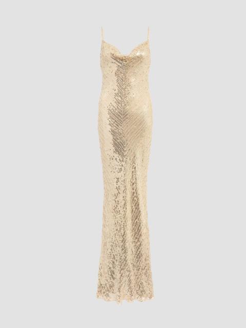 JENNY PACKHAM Women's Ariel Sequined Gown - Illusion