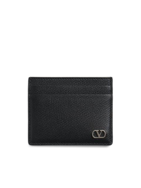 Valentino VLogo Signature leather card holder
