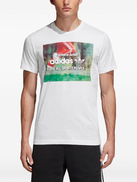 adidas Stadium Originals "White / Multicolour" T-shirt