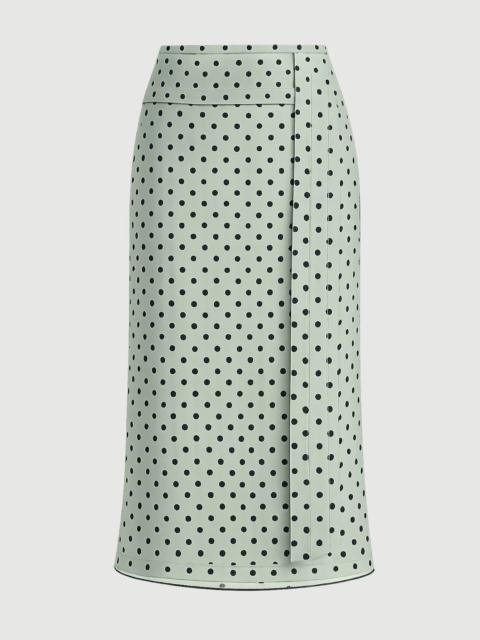 Marni POLKA PENCIL MIDI SKIRT