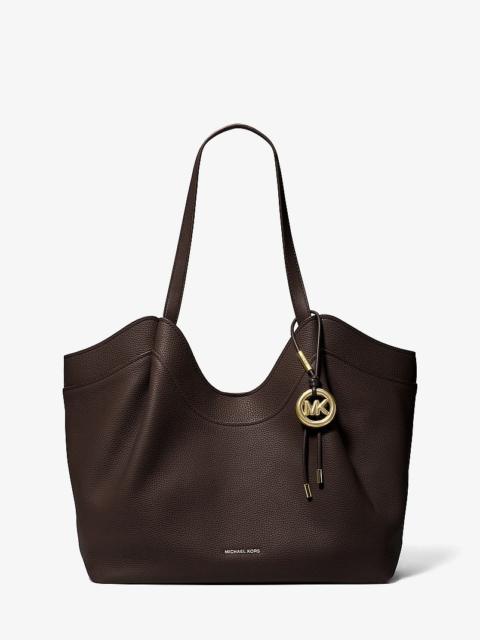 MICHAEL KORS Nolita Large Pebbled Leather Tote Bag