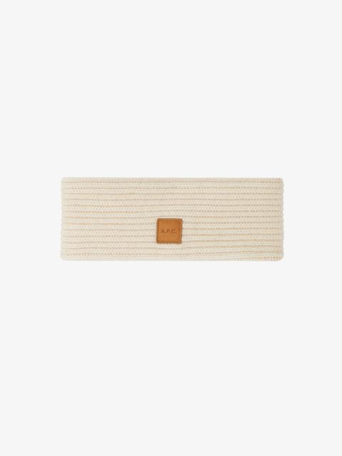 A.P.C. ARCS HEADBAND (UNISEX)