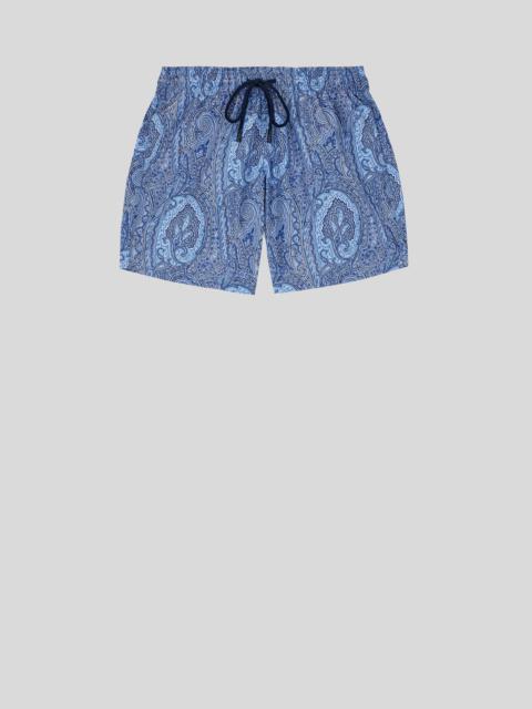 Etro FLORAL PAISLEY PATTERN SWIM SHORTS
