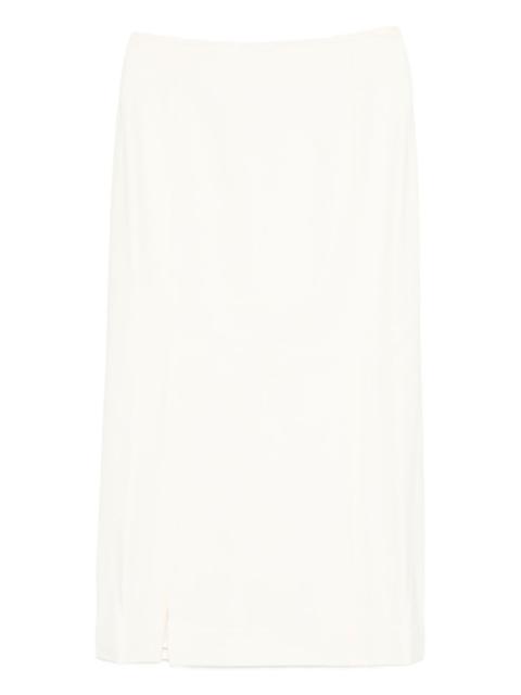RÓHE slit-detail skirt