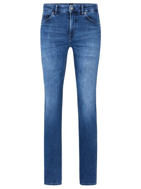 BOSS REGULAR-FIT JEANS IN BLUE ITALIAN DENIM