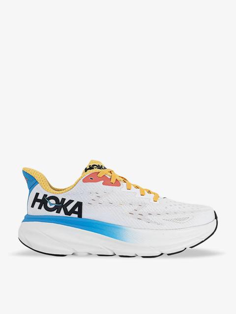 HOKA ONE ONE Clifton 9 woven low-top trainers