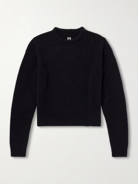 Rick Owens Alpaca Wool-Blend Crewneck Sweater