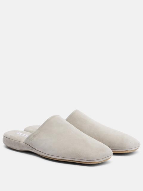 Calvin Klein Collection Hugh suede slippers
