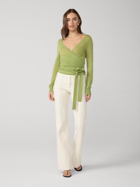 DIANE VON FURSTENBERG Ballerina Wrap Top