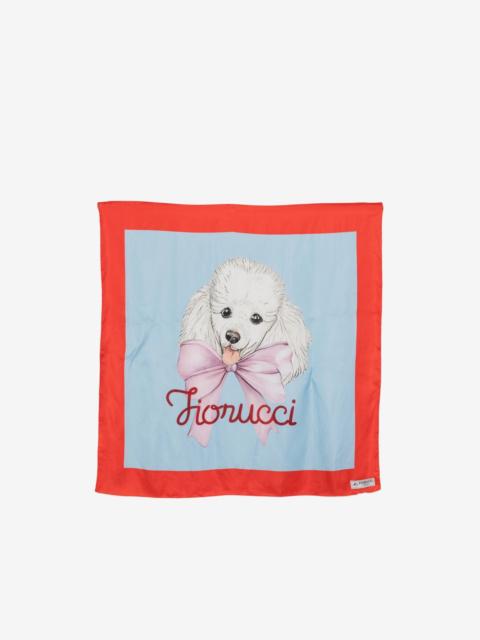 FIORUCCI dog-print scarf
