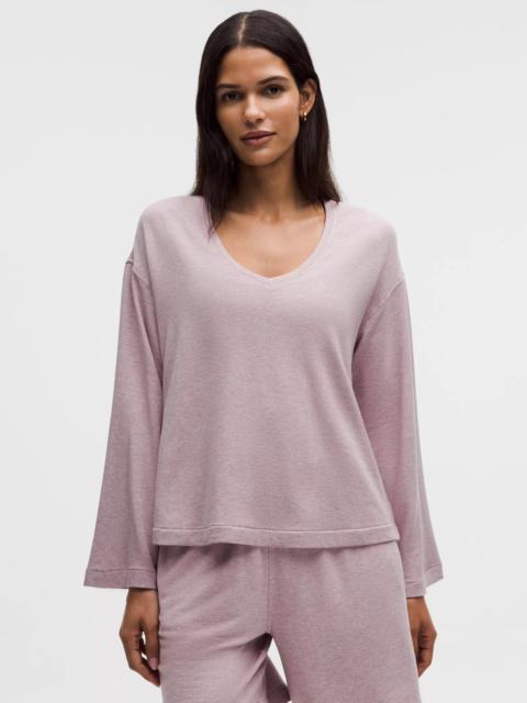 lululemon BeCalm V-Neck Bell Sleeve Shirt