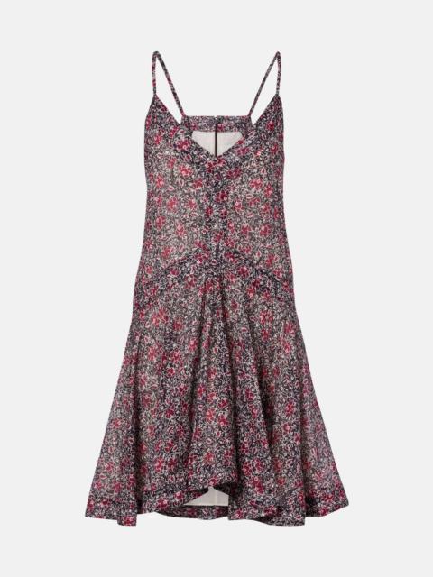 Isabel Marant Étoile Danielle floral cotton voile minidress