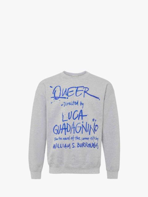JW Anderson JW ANDERSON X QUEER SWEATSHIRT WITH TEXT PRINT