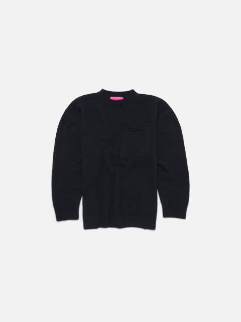 The Elder Statesman NIMBUS DROP SHOULDER CREW