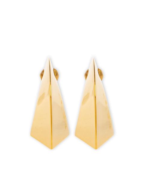 Alaïa triangle clip-on earrings