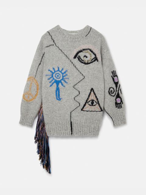 Stella McCartney Folk Embroidery Jumper