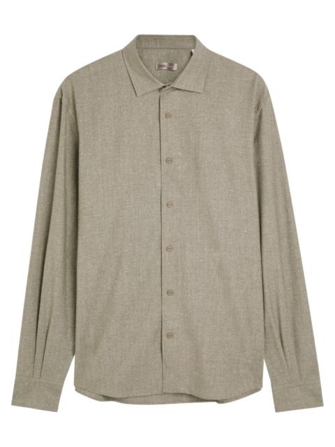 Herno Herno Wool and Silk-blend Overshirt