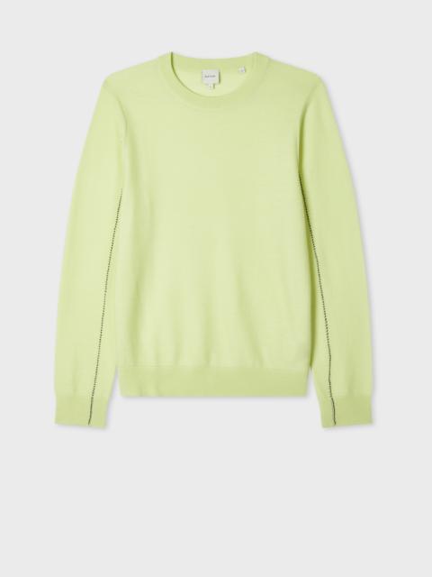 Paul Smith Lime Textured Merino Sweater