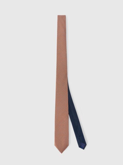 Missoni Pure silk zigzag tie