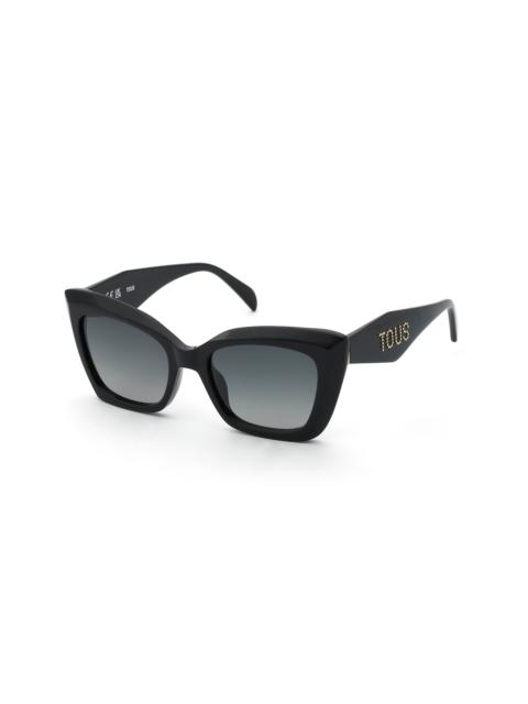 TOUS Black Sunglasses TOUS Faceted Logo