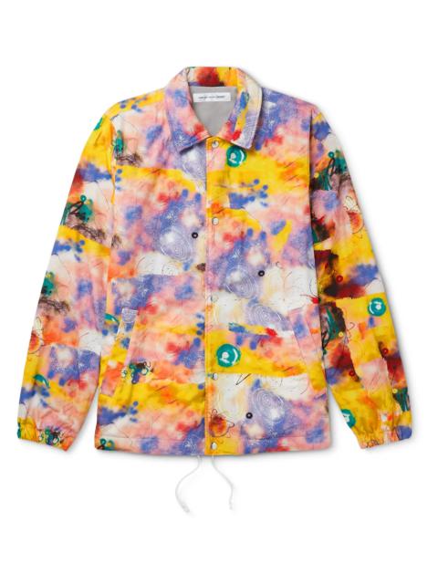 Comme des Garçons SHIRT + Futura Printed Cotton-Poplin Jacket