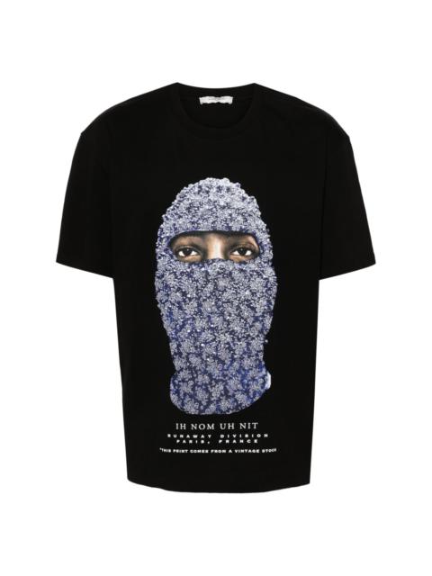 face-print cotton T-shirt
