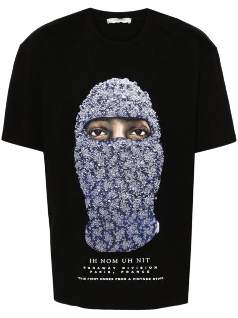 face-print cotton T-shirt