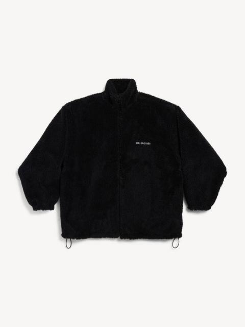BALENCIAGA Women's Balenciaga 백 지퍼 업 재킷 에 검정
