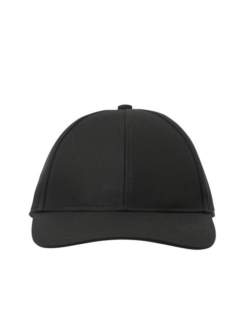 sacai Back Drawstring Cap in Black
