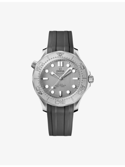 OMEGA Seamaster Diver 300m Stainless-Steel And Rubber Automatic Watch 42mm