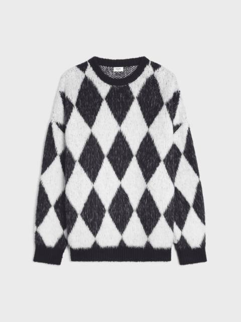 CELINE boxy surfer sweater in brushed cotton