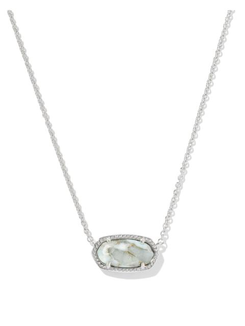 KENDRA SCOTT Elisa Silver Pendant Necklace