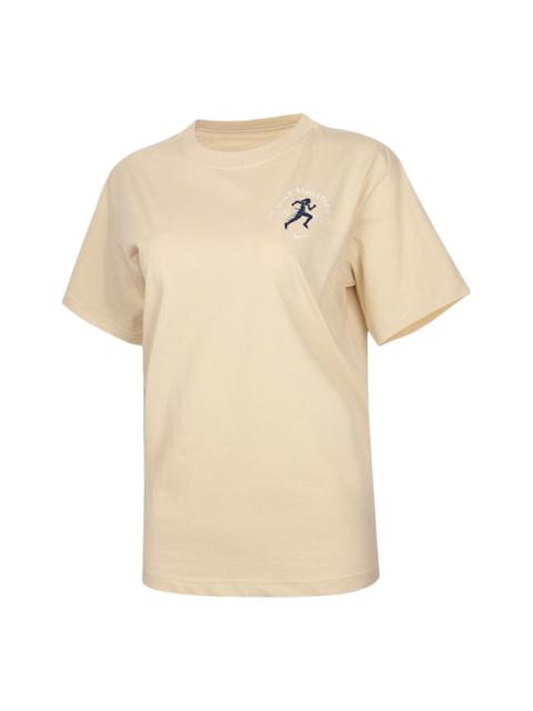 Nike (WMNS) Nike Sportswear Classic Long Sleeve T-Shirt Asia Sizing 'Beige Ivory' IV6194-234