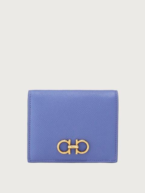 FERRAGAMO GANCINI COMPACT WALLET