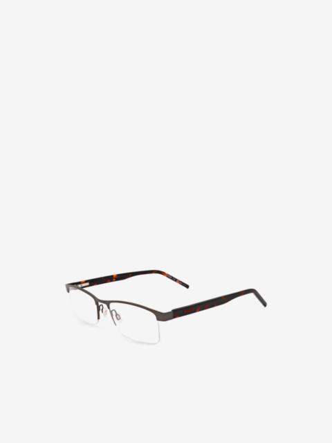 HUGO rectangle-frame glasses