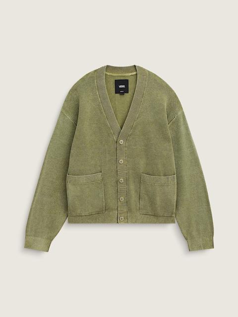 Bayview Acid Wash Cardigan Sweater