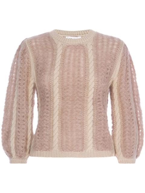 FRAME cable-knit jumper
