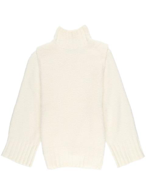 CHRISTOPHER ESBER Escapee layered high-neck jumper