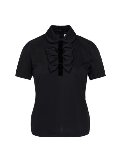 Noir Kei Ninomiya Cotton Ponte Polo