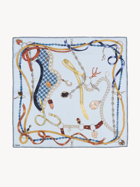 Chloé SIGNATURE SQUARE SCARF