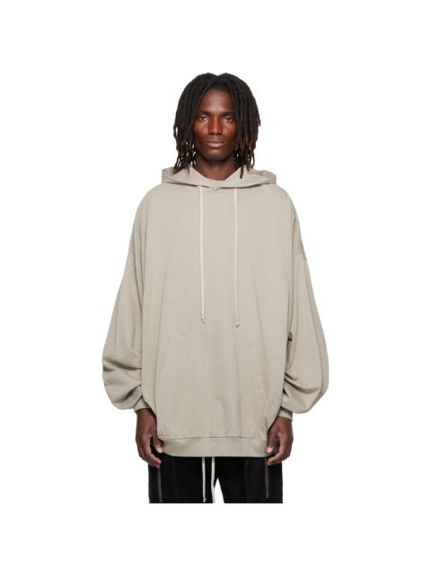 Rick Owens DRKSHDW Gray Tower Hun Hoodie