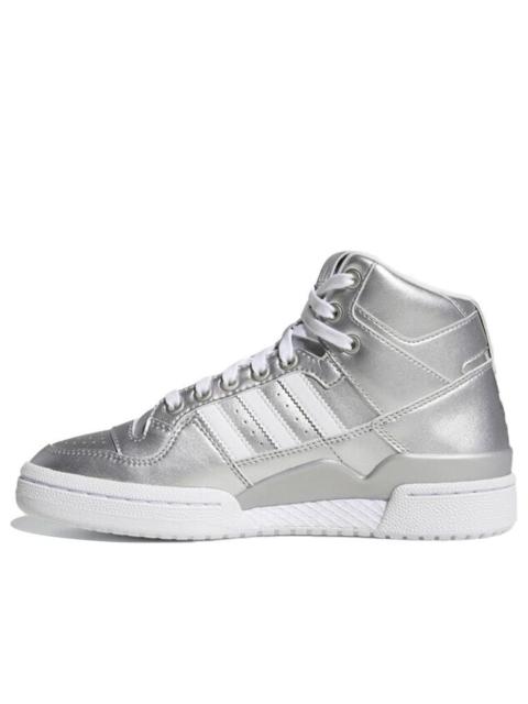 adidas (WMNS) 아디다스 오리지널 포럼 중앙 '실버 화이트'D98185