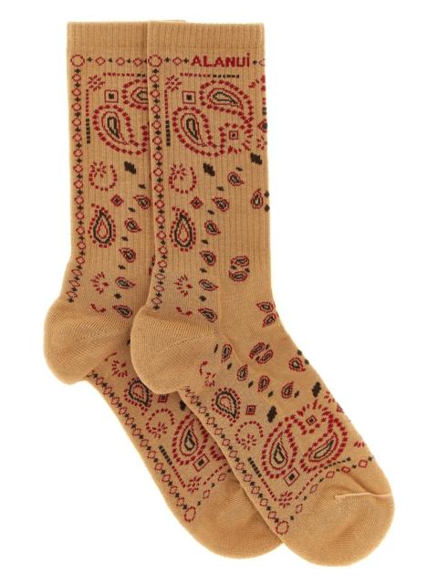 Alanui 'Bandana' Socks