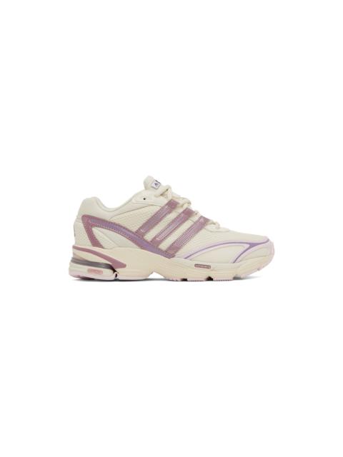 adidas Originals Off-White & Purple Supernova Cushion 7 Sneakers