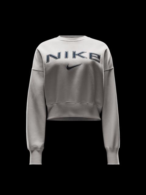 Nike Sportswear Phoenix Fleece Women's Over-Oversized Crew-Neck Logo Sweatshirt