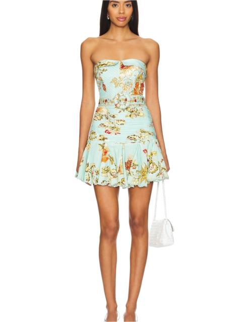 HEMANT & NANDITA Short Dress With Belt