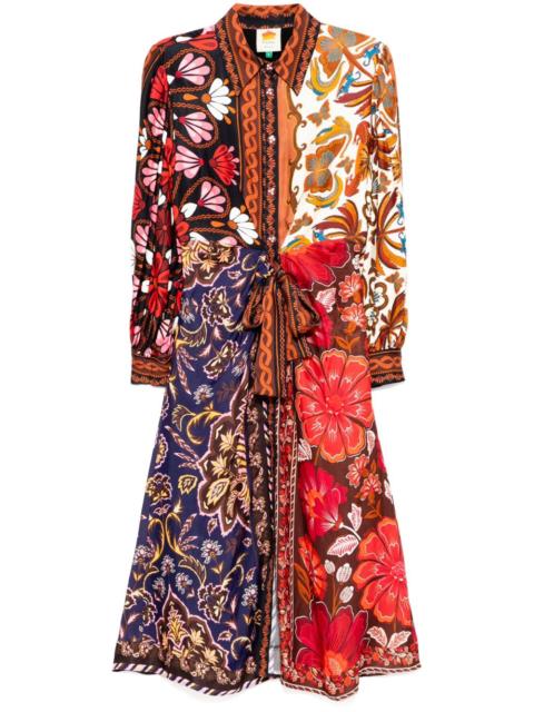FARM RIO Miranda midi dress