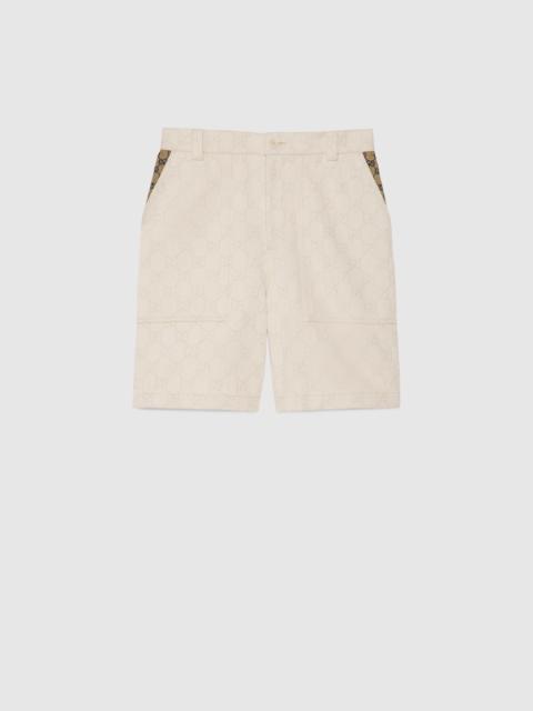 GUCCI GG cotton jacquard bermuda shorts