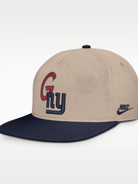 Nike New York Giants Rewind Pro Men's Nike NFL Adjustable Hat