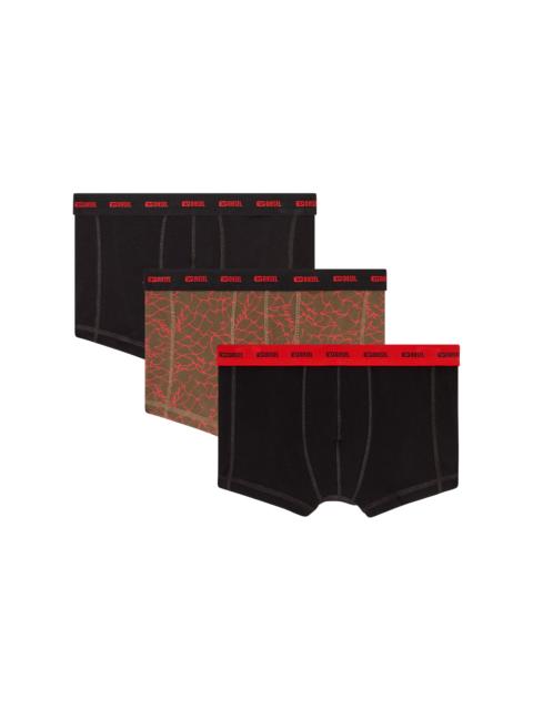 Diesel THREE-PACK OF TRUNKS WITH GRAPHIC MOTIF